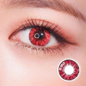Super Crystal Red Contact Lenses