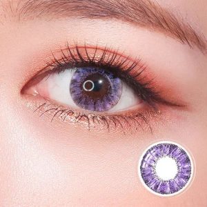 Super Crystal Violet Contact Lenses