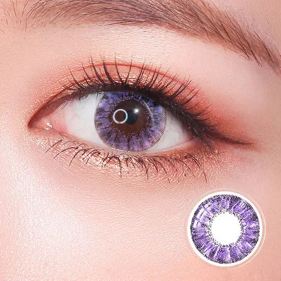 Super Crystal Violet Contact Lenses