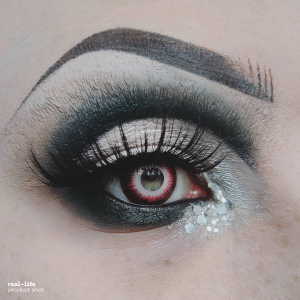 Diablo Red Crazy Lens Contact Lenses