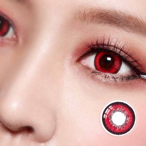 Dolly+ Red Contact Lenses