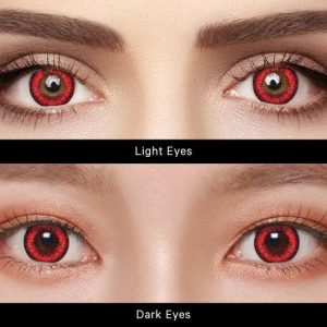 Dolly+ Red Contact Lenses