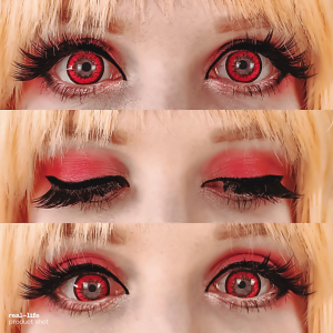 Dolly+ Red Contact Lenses