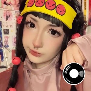 Intense Black Crazy Lens Contact Lenses