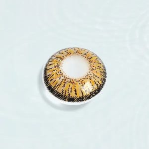 Max Elegance Tri-Tone Gold Contact Lenses