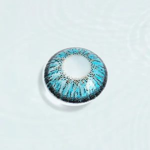 Max Elegance Tri-Tone Blue Contact Lenses