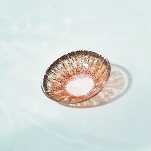 Max Elegance Tri-Tone Brown Contact Lenses
