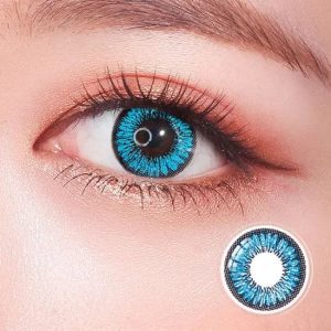 Neo Sunflower Blue Contact Lenses