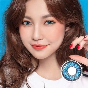 Neo Sunflower Blue Contact Lenses