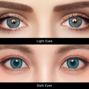 Neo Sunflower Blue Contact Lenses