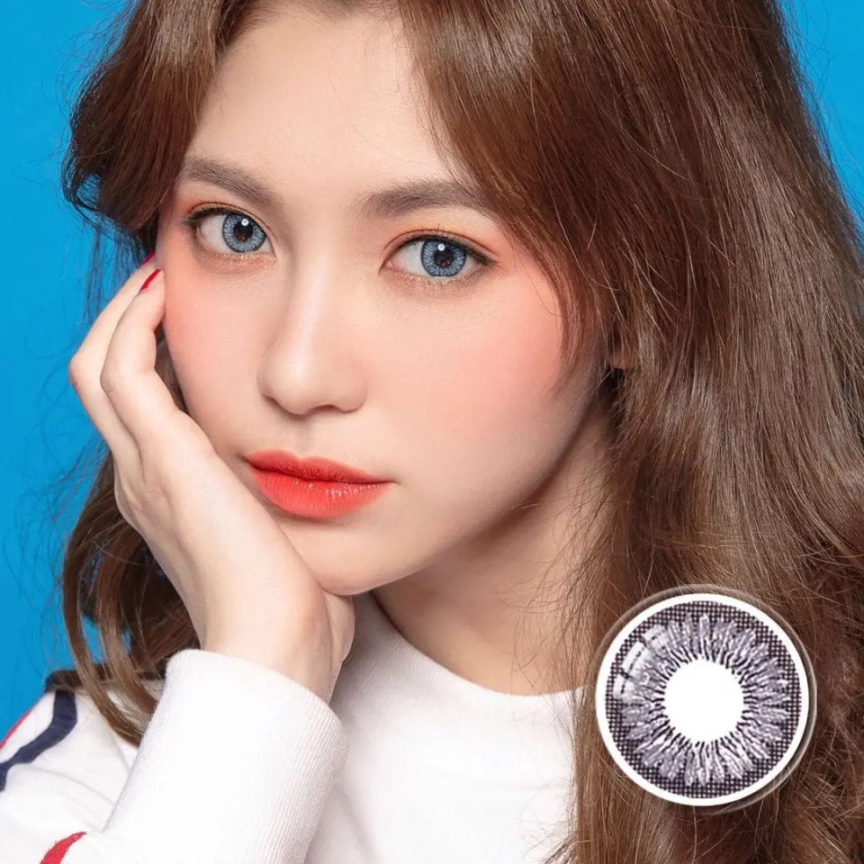 Neo Sunflower Gray Contact Lenses