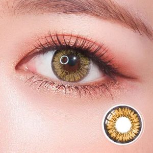 Neo Sunflower Honey Contact Lenses