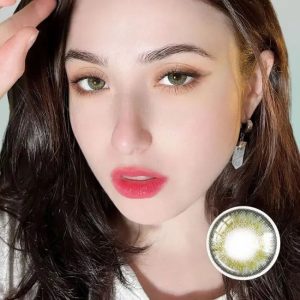 Neo My Own Glow Green Contact Lenses