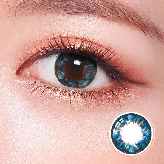 Neo Ruby Queen Blue Contact Lenses