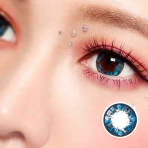 Neo Ruby Queen Blue Contact Lenses