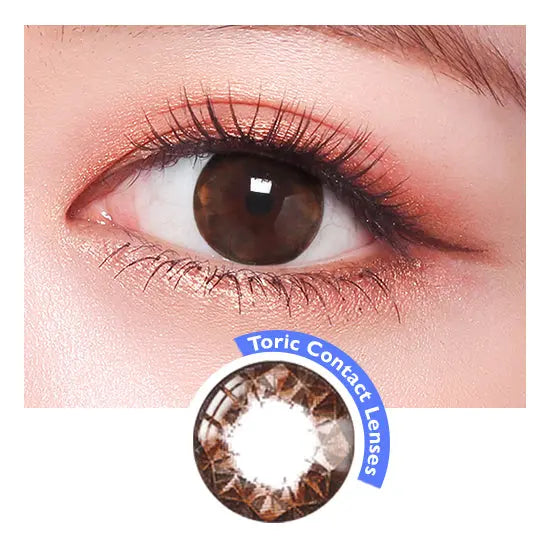 Ruby Queen Brown (for Astigmatism) Contact Lenses