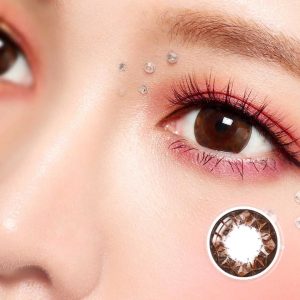 Neo Ruby Queen Brown Contact Lenses