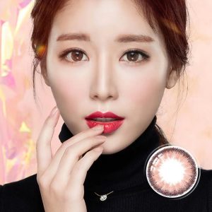 Eyemi Quartz Rose Brown Contact Lenses