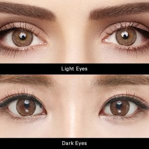 Eyemi Quartz Rose Brown Contact Lenses