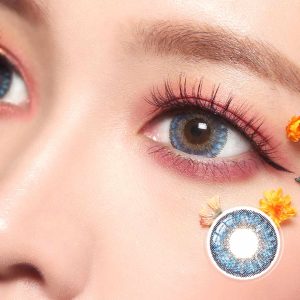 Romantic Brilliant Blue Contact Lenses