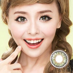 Romantic Dreamy Green Contact Lenses