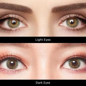 Romantic Dreamy Green Contact Lenses