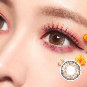 Romantic Sheer Brown Contact Lenses