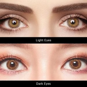 Romantic Sheer Brown Contact Lenses