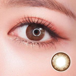 GEO Eyevelyn Brown Contact Lenses