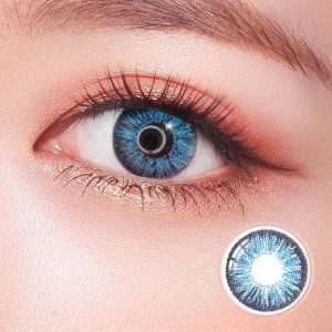 Super Pinky Blue Contact Lenses