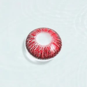 Super Pinky Bright Red Contact Lenses