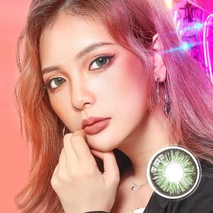 Super Pinky Green Contact Lenses