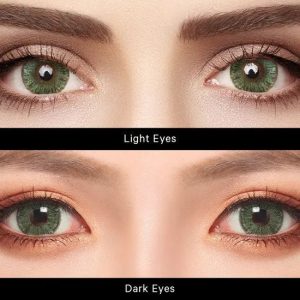 Super Pinky Green Contact Lenses