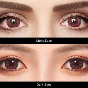 Super Pinky Wine Red Contact Lenses