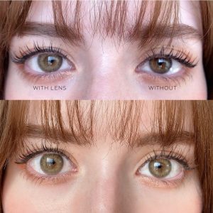 Sunkissed Olive Brown Contact Lenses