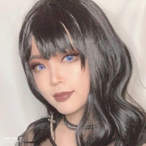 Super Pinky Blue Contact Lenses