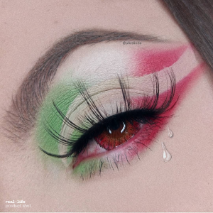 Super Pinky Bright Red Contact Lenses