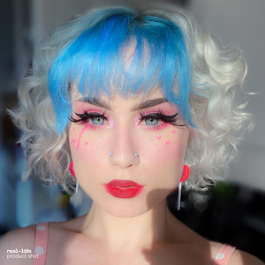 Super Pinky Gray Contact Lenses