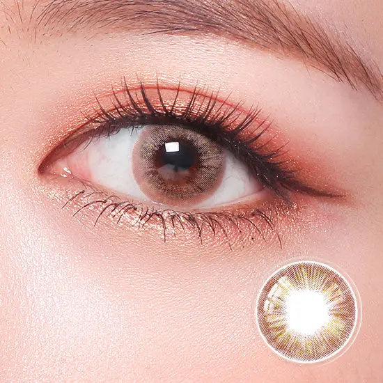 Viskon 1-Day Addict Brown (10 Lenses) Contact Lenses