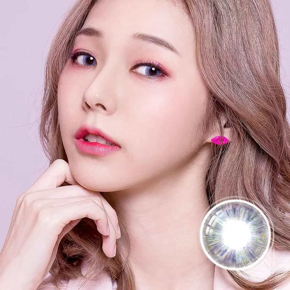 Viskon 1-Day Iridescent Gray (30 Lenses) Contact Lenses