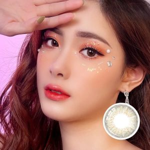 Falling Star Brown Contact Lenses