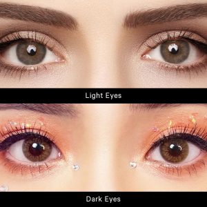 Falling Star Brown Contact Lenses