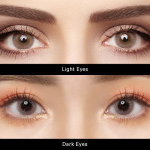 Perfect Hue Peony Gray Contact Lenses