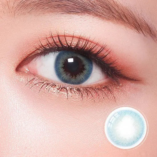Abstrait Glacier Blue Contact Lenses