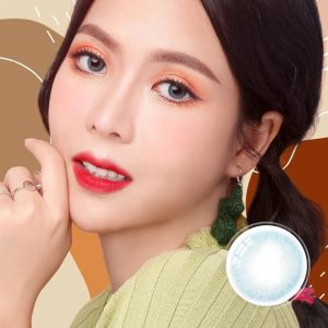 Abstrait Glacier Blue Contact Lenses