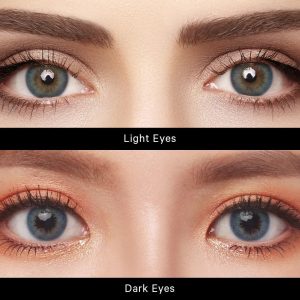 Abstrait Glacier Blue Contact Lenses