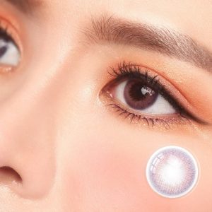 Abstrait Petal Violet Contact Lenses