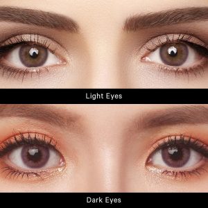 Abstrait Petal Violet Contact Lenses