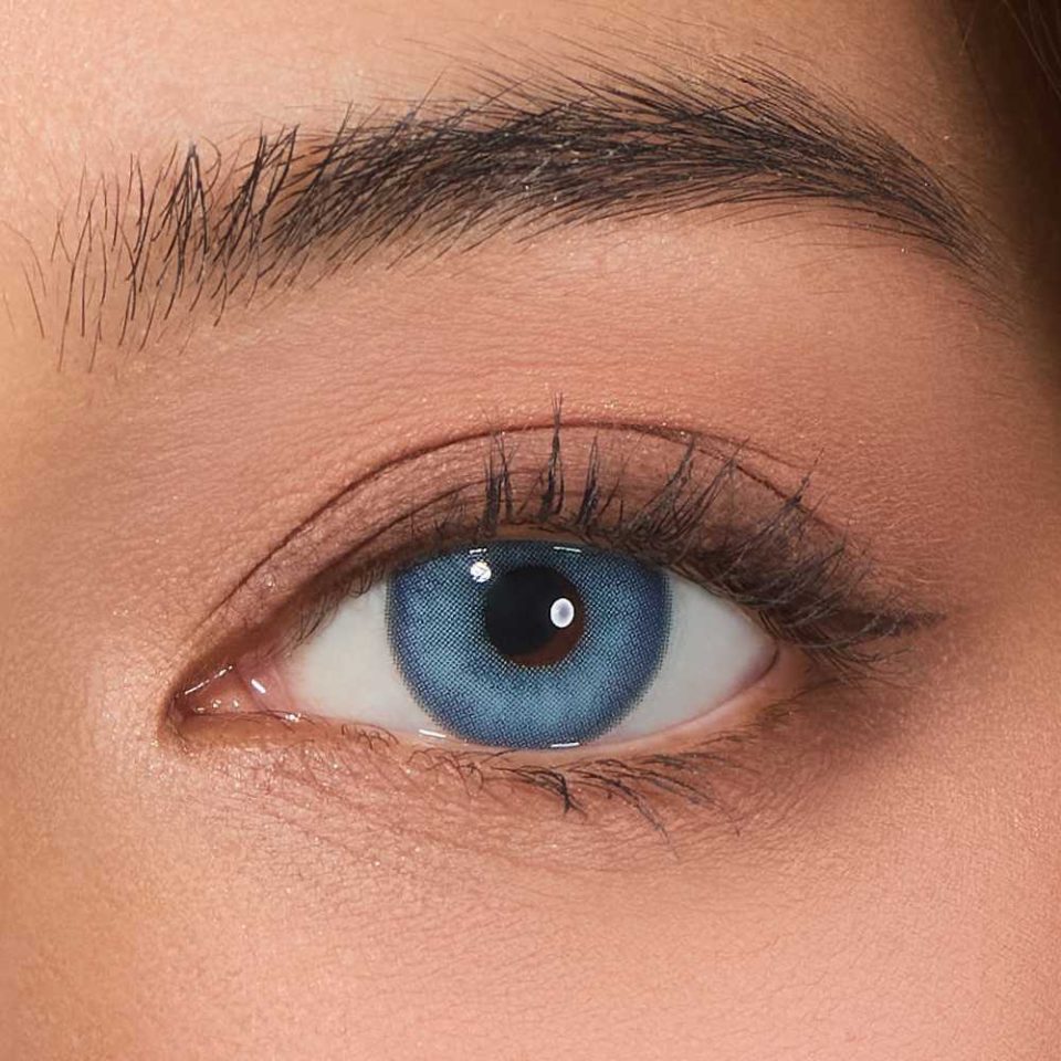 Luna and Sol Glowing Blue Contact Lenses