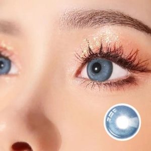 Luna and Sol Glowing Blue Contact Lenses